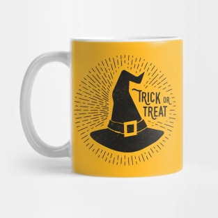 Trick Or Treat: Vintage Halloween Witches Hat Mug